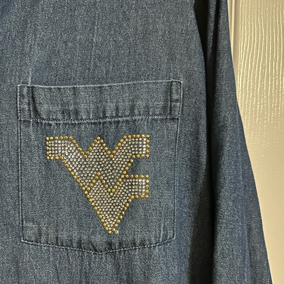 West Virginia Mountaineers Shirt Plus Size 3X - Picture 5 of 5